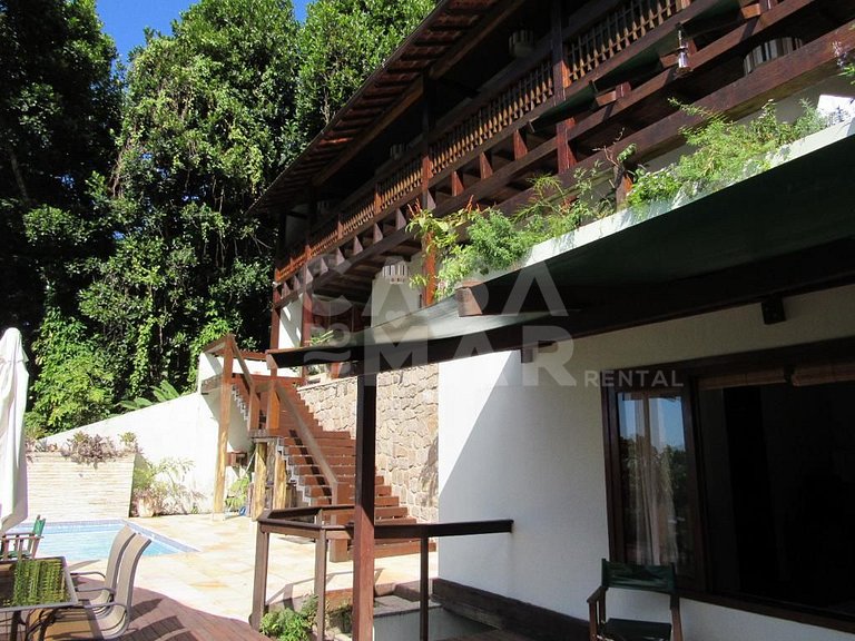 Linda casa com vista panorâmica em São Conrado - RJ.