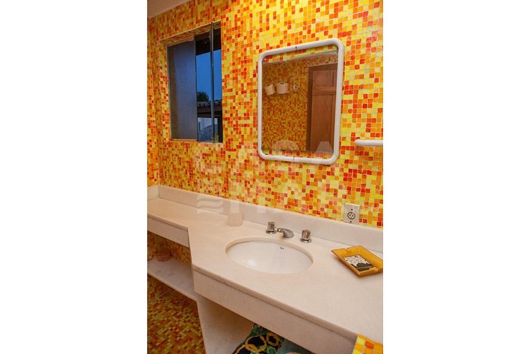 Beautiful house with stunning views of the calm waters of th