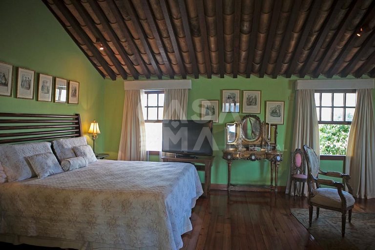 Beautiful house with stunning views of the calm waters of th