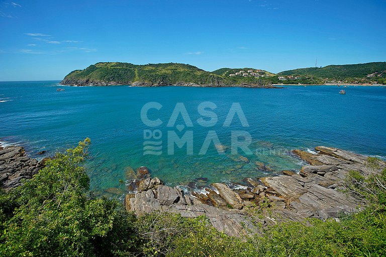 Espetacular mansão com seis suítes, com vista panorâmica par
