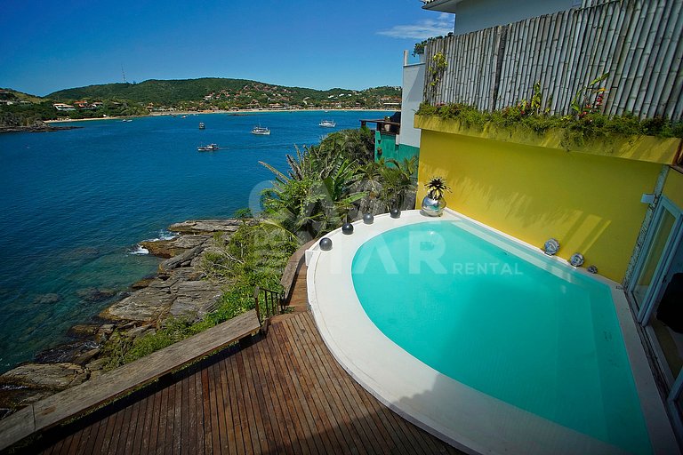 Espetacular mansão com seis suítes, com vista panorâmica par