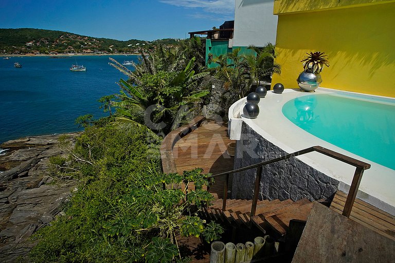Espetacular mansão com seis suítes, com vista panorâmica par