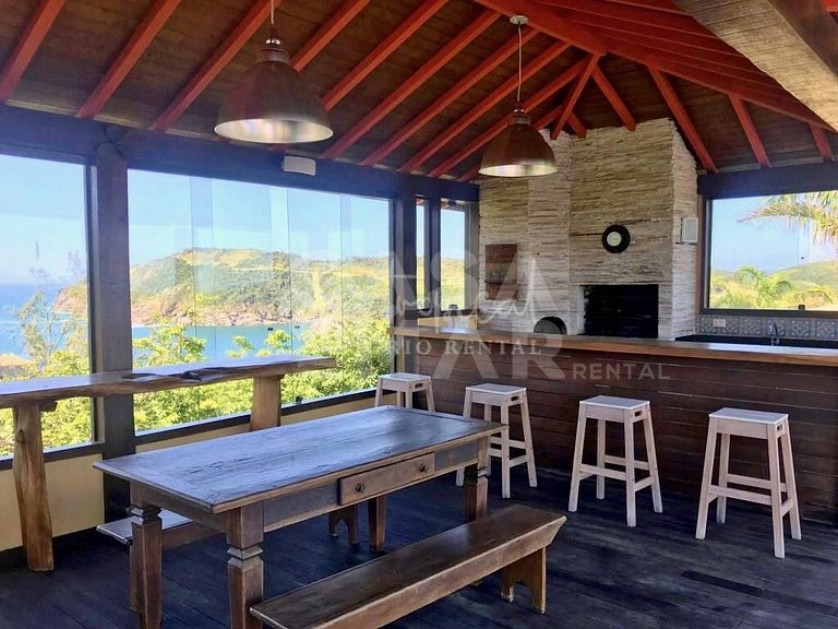Beautiful house with five suites, with privacy and magnifice