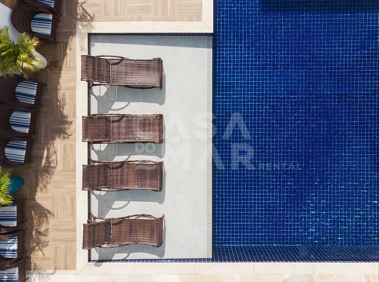Exceptional house in Geribá, consisting of nine rooms, seven