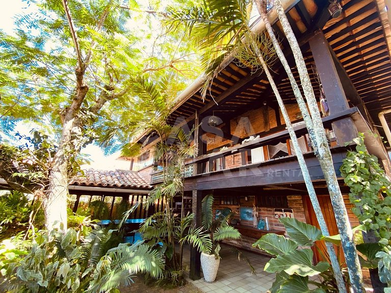 Beautiful House Pé na Areia da Praia de Geribá, with four su