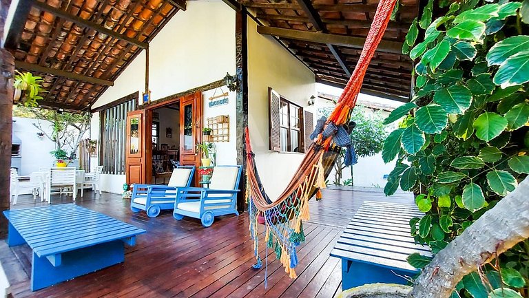 Linda casa em Geribá, 50 metros da praia