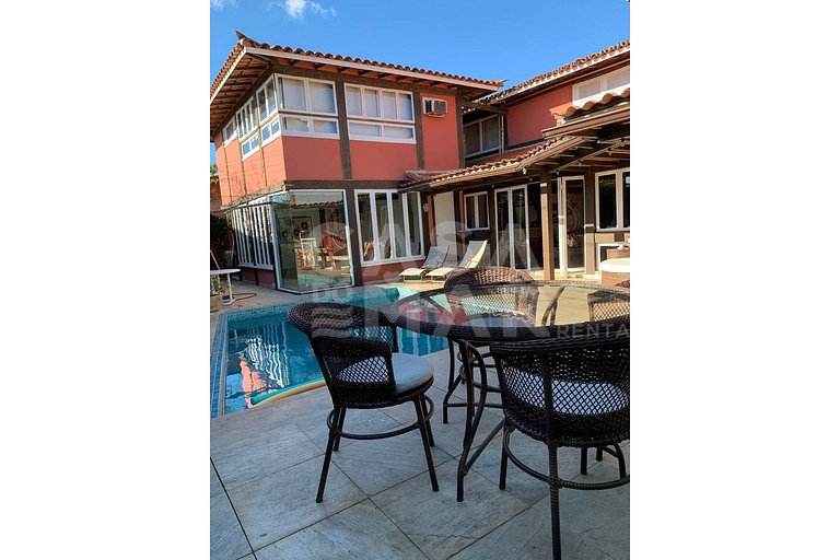 EXCELLENT CONDOMINIUM HOUSE IN MANGUINHOS, PRIVATE POOL AND