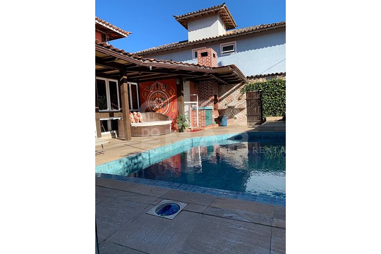 EXCELLENT CONDOMINIUM HOUSE IN MANGUINHOS, PRIVATE POOL AND