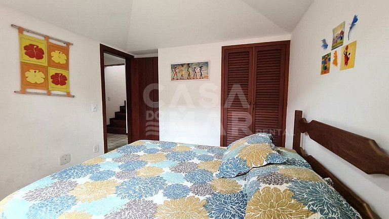 A charming house, in condominium standing on the sand, Praia