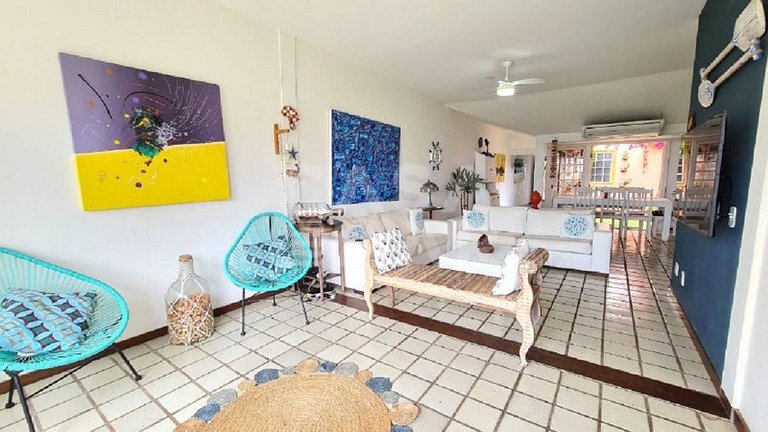 A charming house, in condominium standing on the sand, Praia