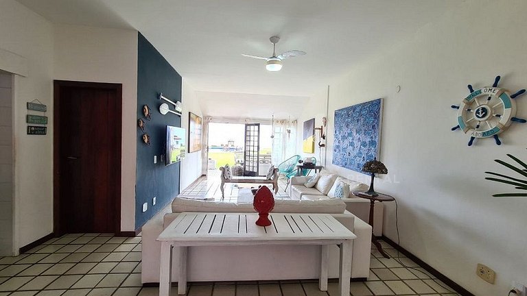 A charming house, in condominium standing on the sand, Praia