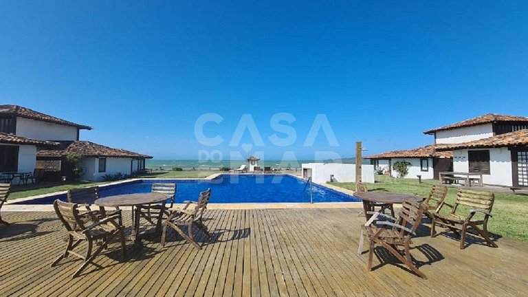 A charming house, in condominium standing on the sand, Praia