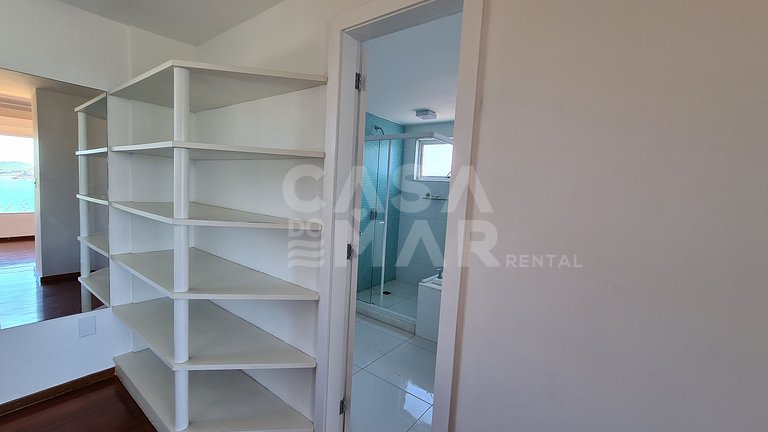 Uma casa maravilhosa e com a vista mais incrível na praia da