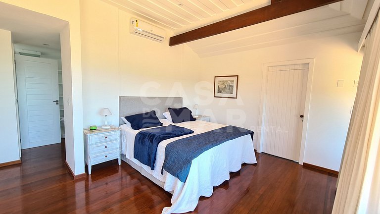 Uma casa maravilhosa e com a vista mais incrível na praia da
