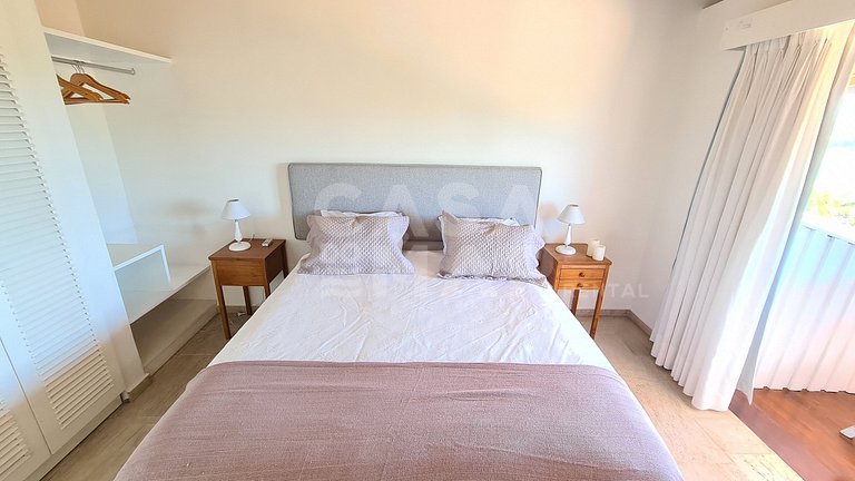Uma casa maravilhosa e com a vista mais incrível na praia da