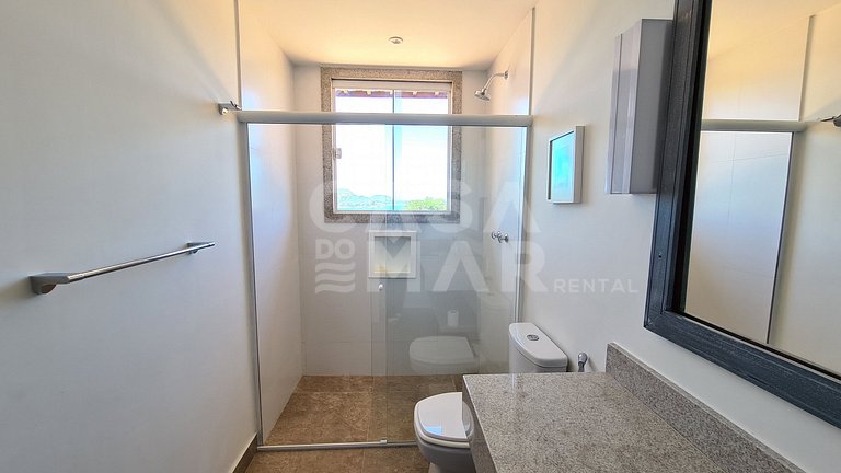 Uma casa maravilhosa e com a vista mais incrível na praia da