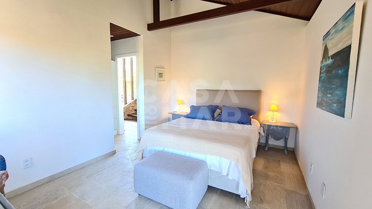 Uma casa maravilhosa e com a vista mais incrível na praia da