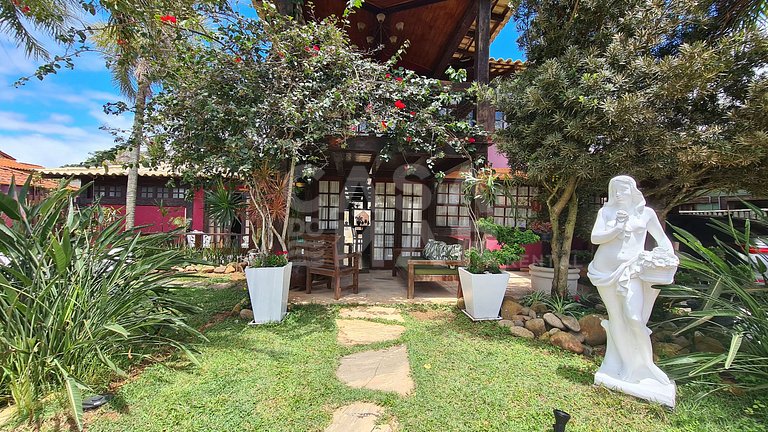 House in condominium with private pool, 50 meters from mangu