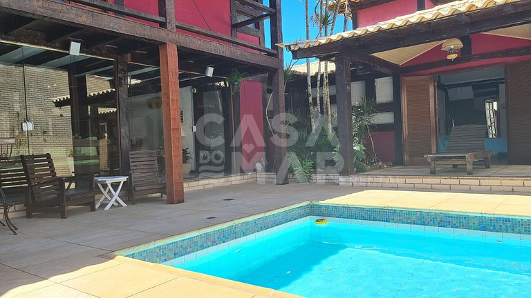 House in condominium with private pool, 50 meters from mangu