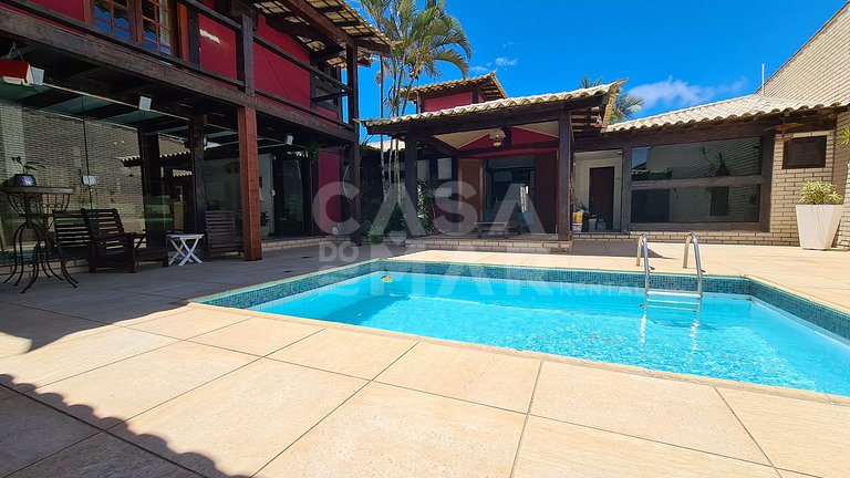 House in condominium with private pool, 50 meters from mangu