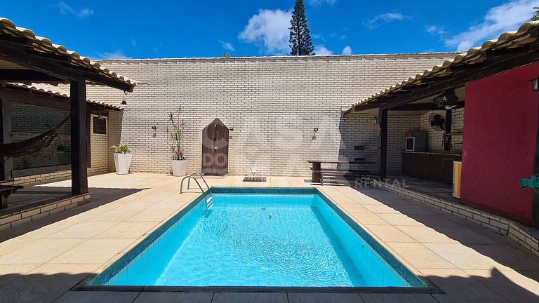 House in condominium with private pool, 50 meters from mangu