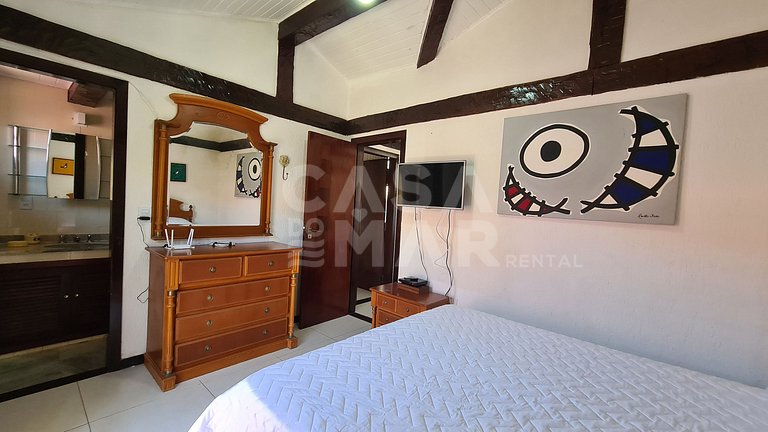 House in condominium with private pool, 50 meters from mangu