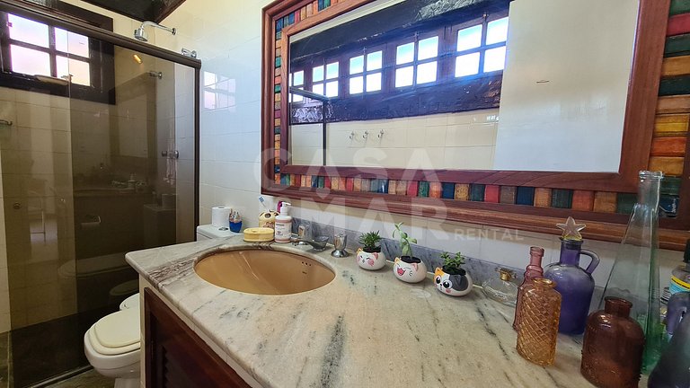 House in condominium with private pool, 50 meters from mangu
