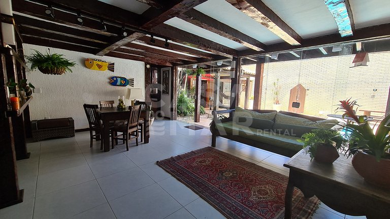House in condominium with private pool, 50 meters from mangu