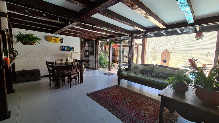 House in condominium with private pool, 50 meters from mangu