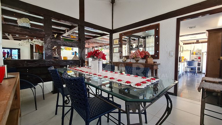 House in condominium with private pool, 50 meters from mangu