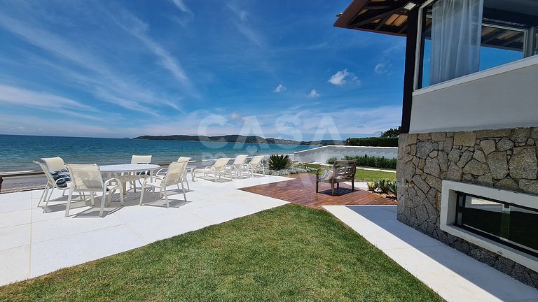 Búzios, piscina, churrasqueira, condomínio, frente mar