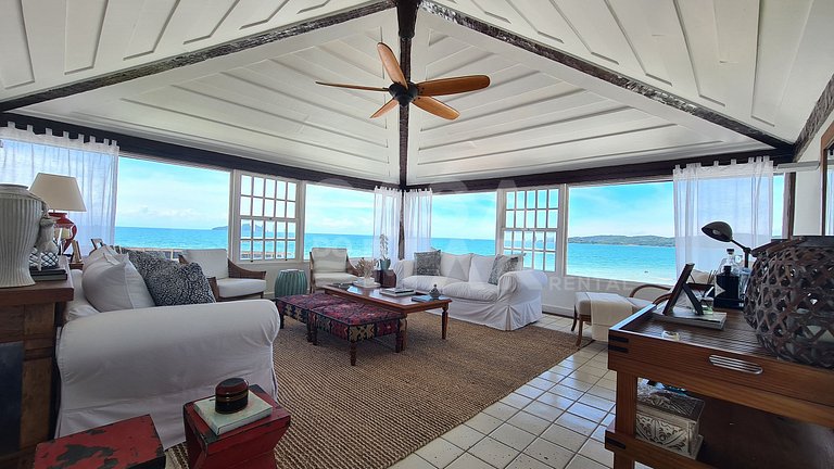 Búzios, piscina, churrasqueira, condomínio, frente mar