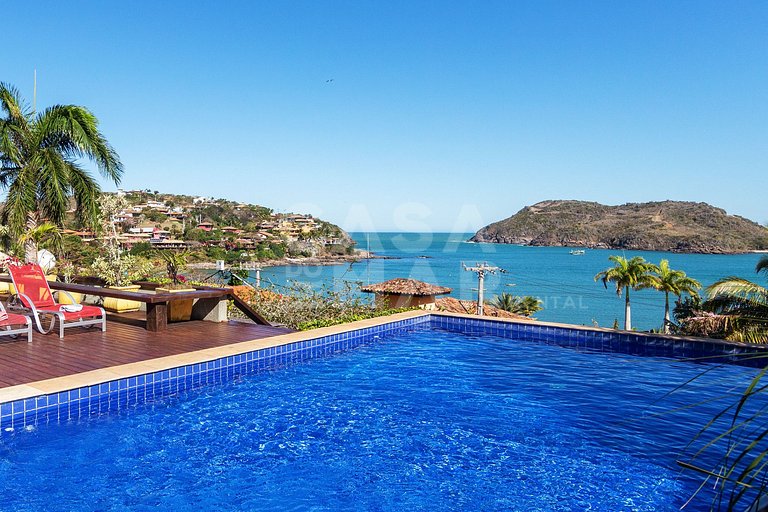 Beautiful house with 8 suites, and paradisiacal view of Ferr