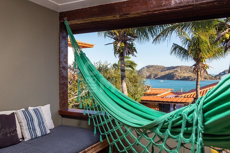 Linda casa com 8 suítes, e vista paradisíaca da praia da Fer