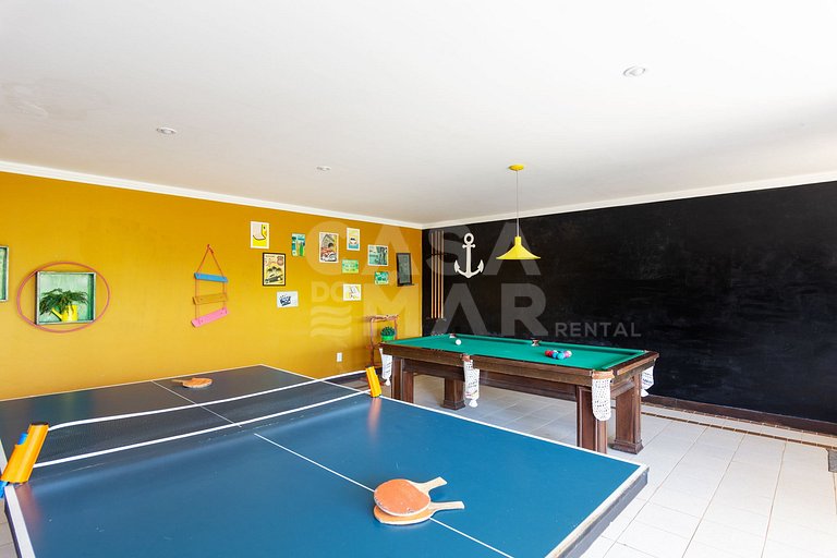 Linda casa com 8 suítes, e vista paradisíaca da praia da Fer