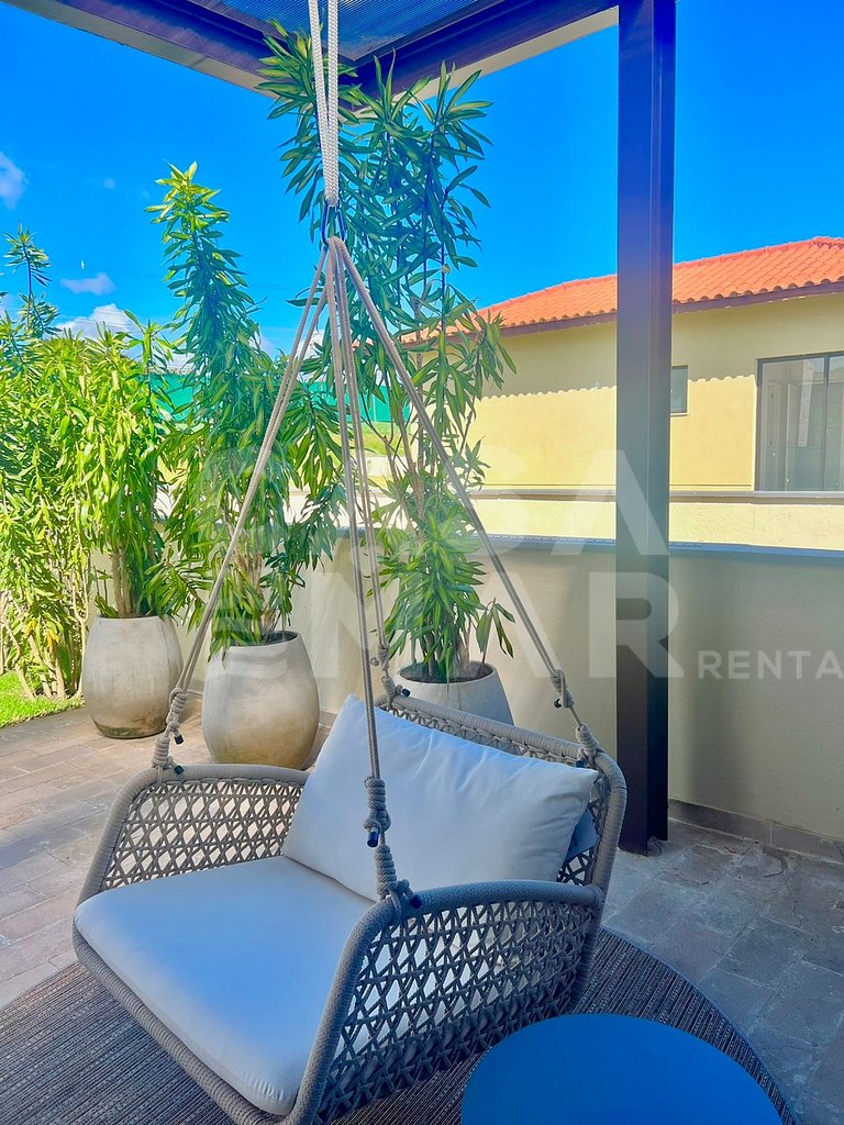 Beautiful beach house, with 4 suites, very complete, in the
