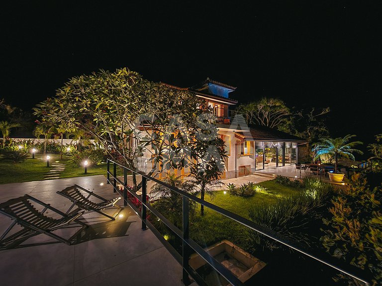 Beautiful house, at the top of Búzios, with an enchanting vi