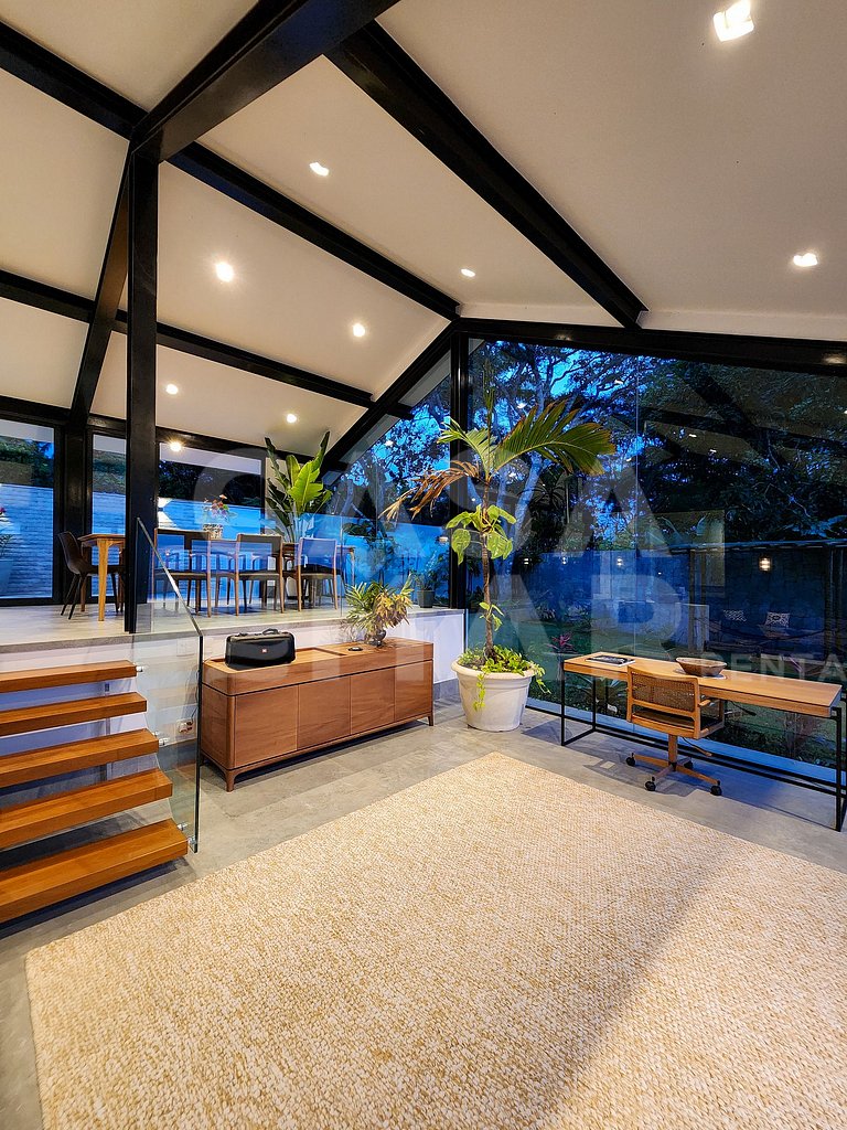 Beautiful house, at the top of Búzios, with an enchanting vi