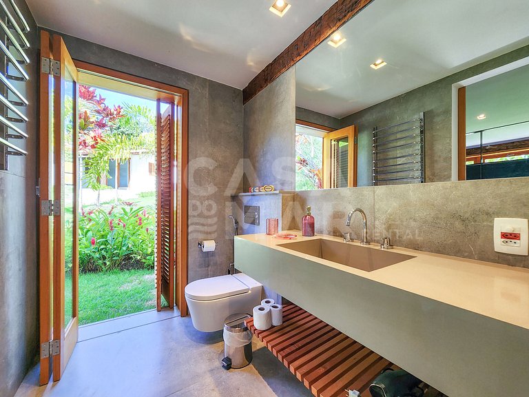 Beautiful house, at the top of Búzios, with an enchanting vi