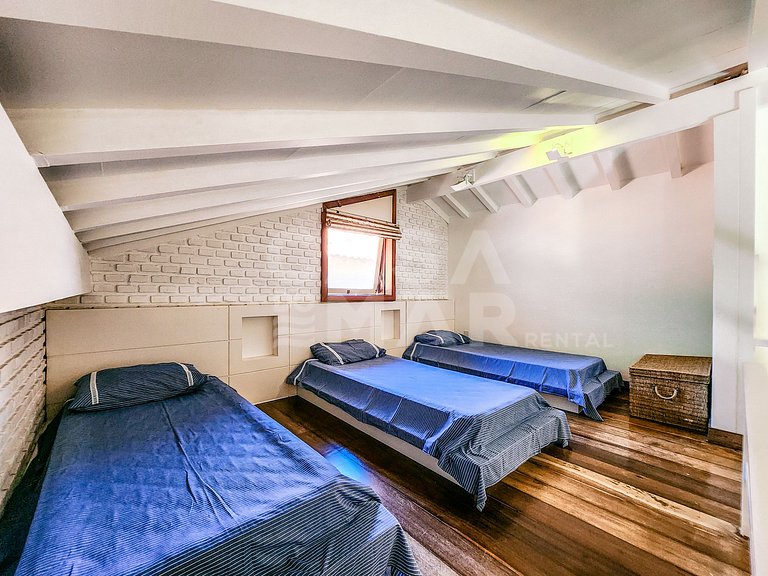 Linda casa com cinco suítes, no melhor condomínio de Geribá,