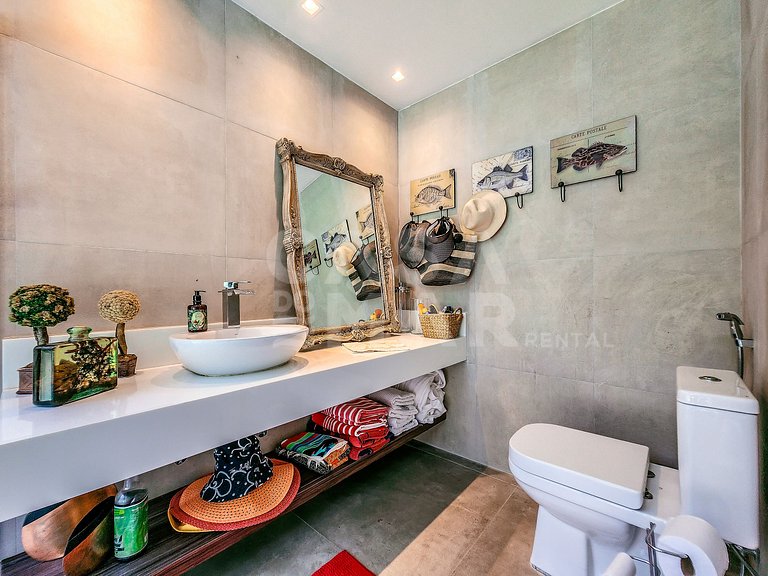 Linda casa com 5 suítes em condomínio (Rio de Janeiro)