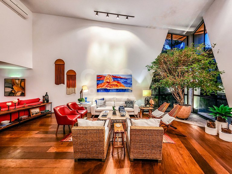 Linda casa com 5 suítes em condomínio (Rio de Janeiro)