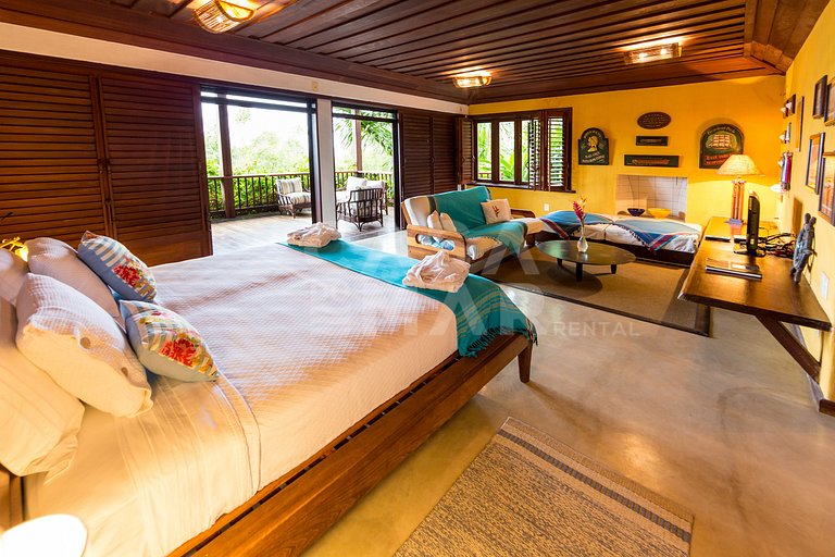 Beautiful house in Ilhabella, with four suites, and incredib