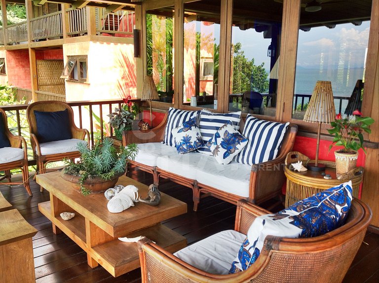 Beautiful house in Ilhabella, with four suites, and incredib