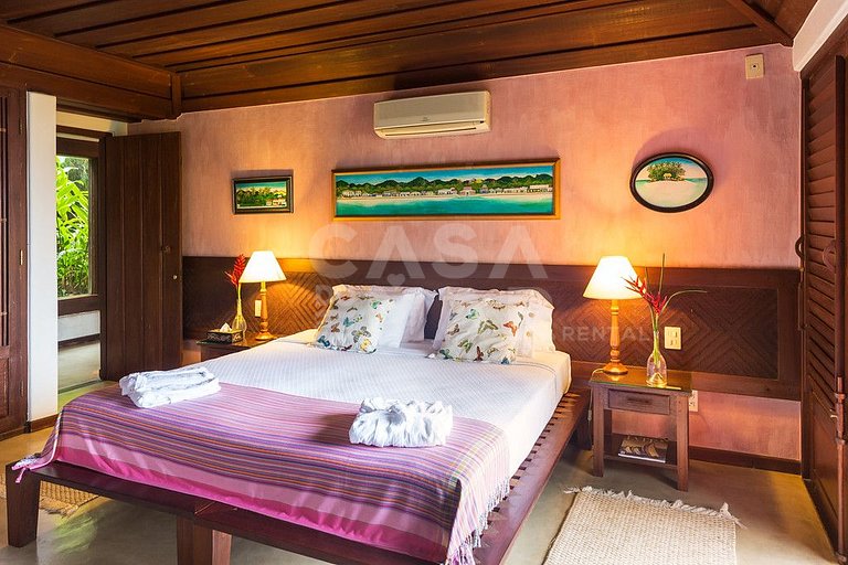 Beautiful house in Ilhabella, with four suites, and incredib