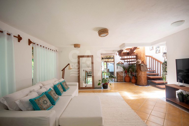 Linda casa com 4 suítes com piscina privativa