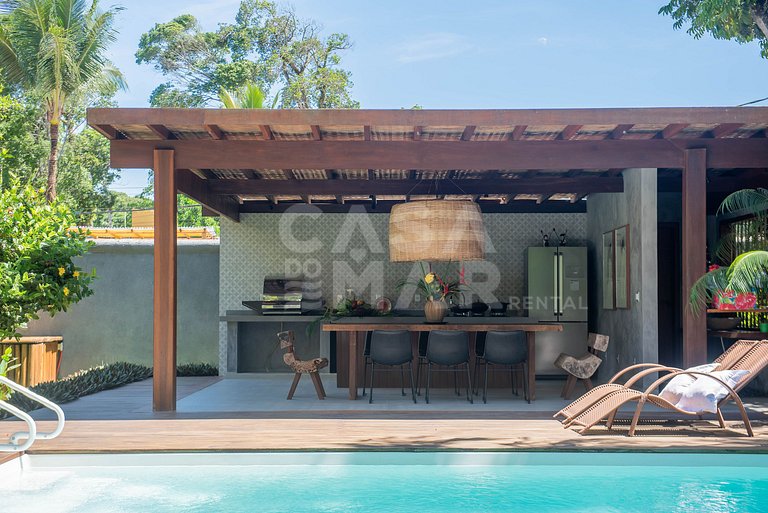 Linda casa com 4 suítes com piscina privativa