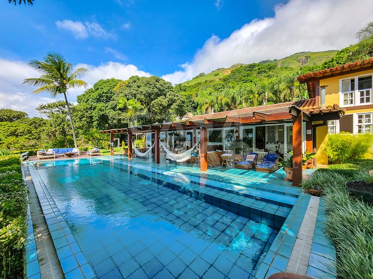 praia privativa, Angra, Angra dos Reis, casa com 12 suítes