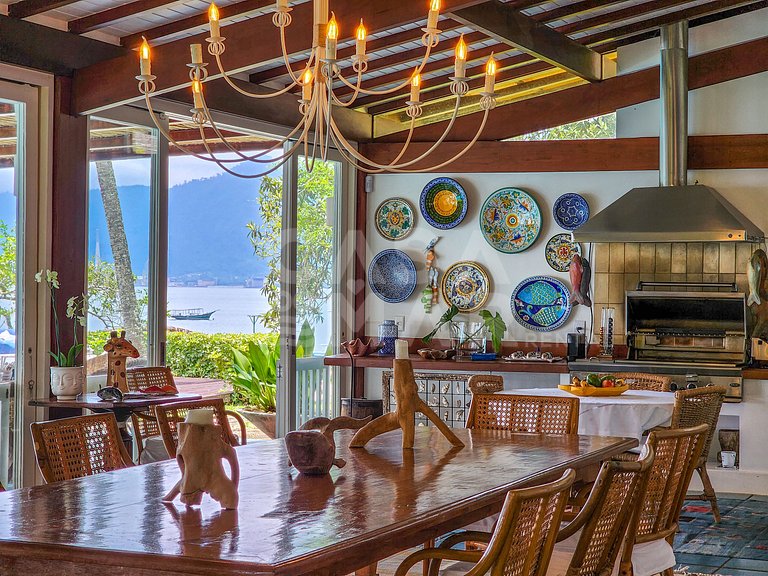 praia privativa, Angra, Angra dos Reis, casa com 12 suítes