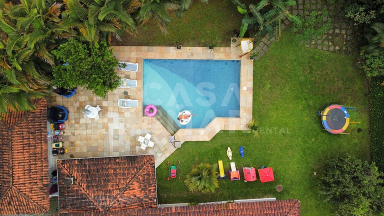 Linda Casa com Piscina, Condomínio Porto Frade com praia pri